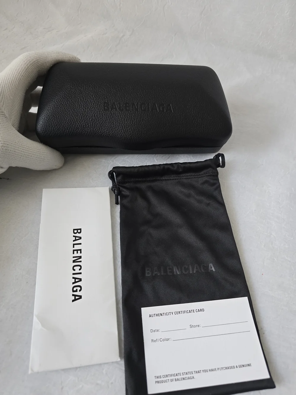 Balenciaga Women's Black Cat-Eye Sunglasses